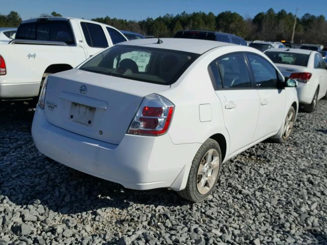 3N1AB61E08L755629 - 2008 NISSAN SENTRA 2.0 WHITE photo 4