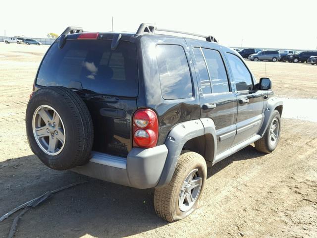 1J4GK38K66W110907 - 2006 JEEP LIBERTY RE BLACK photo 4