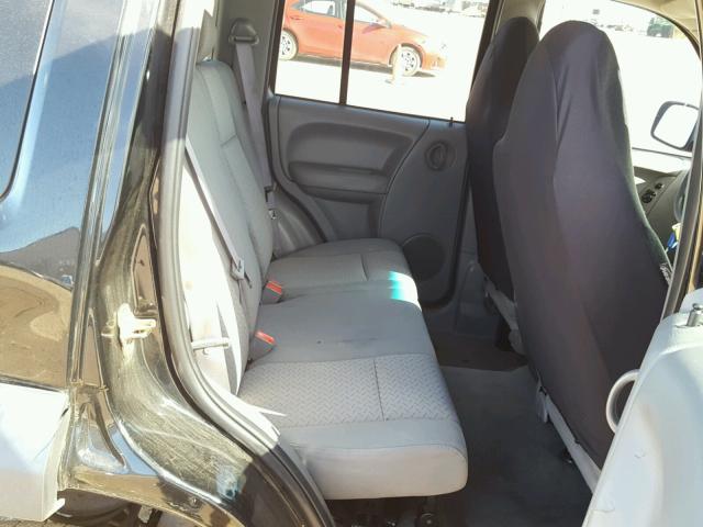 1J4GK38K66W110907 - 2006 JEEP LIBERTY RE BLACK photo 6