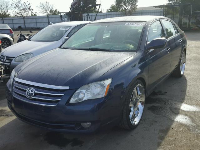 4T1BK36B57U219628 - 2007 TOYOTA AVALON XL BLUE photo 2