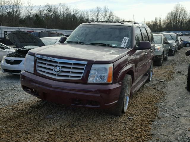 1GYEK63N14R232435 - 2004 CADILLAC ESCALADE L MAROON photo 2