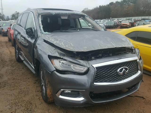 5N1DL0MN6HC519946 - 2017 INFINITI QX60 GRAY photo 1