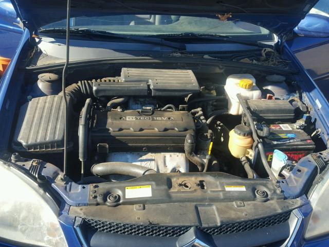 KL5JD56Z87K509186 - 2007 SUZUKI FORENZA BA BLUE photo 7