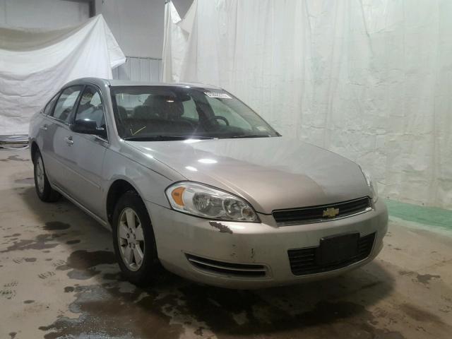 2G1WT55N589130255 - 2008 CHEVROLET IMPALA LT SILVER photo 1