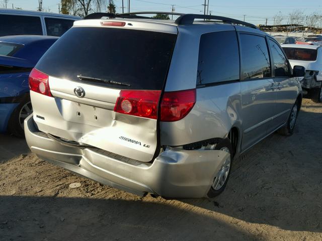 5TDZK23C49S252489 - 2009 TOYOTA SIENNA CE GRAY photo 4