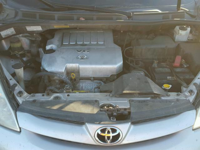 5TDZK23C49S252489 - 2009 TOYOTA SIENNA CE GRAY photo 7