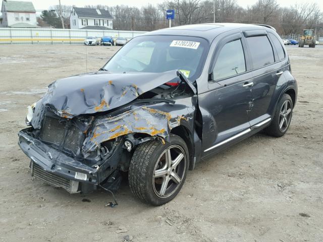 3C8FY78GX4T259910 - 2004 CHRYSLER PT CRUISER GRAY photo 2