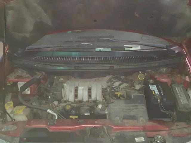 1C4GP64L8YB699685 - 2000 CHRYSLER TOWN & COU RED photo 7