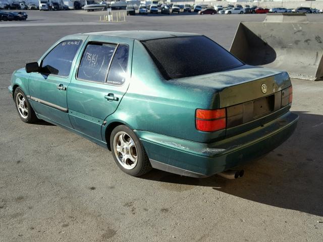 3VWRB81H8VM000723 - 1997 VOLKSWAGEN JETTA GL GREEN photo 3