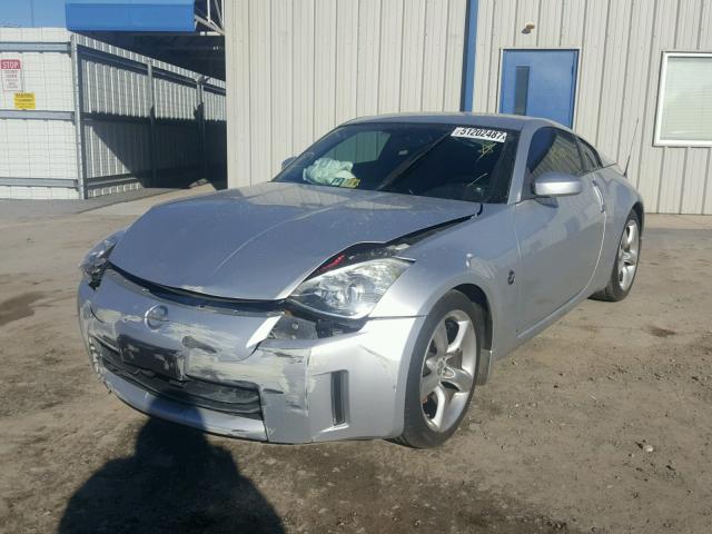 JN1AZ34E26M351384 - 2006 NISSAN 350Z COUPE SILVER photo 2