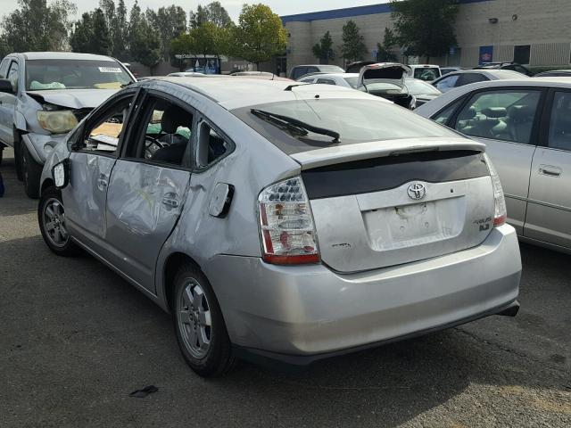 JTDKB20UX63163120 - 2006 TOYOTA PRIUS SILVER photo 3