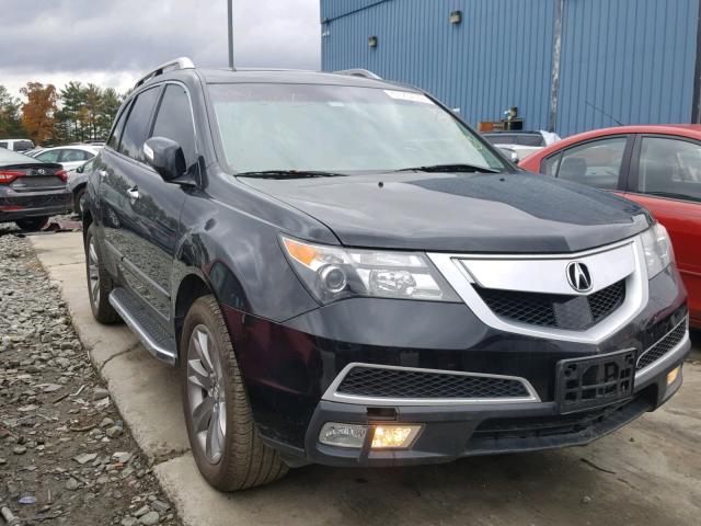 2HNYD2H59BH545299 - 2011 ACURA MDX ADVANC BLACK photo 1