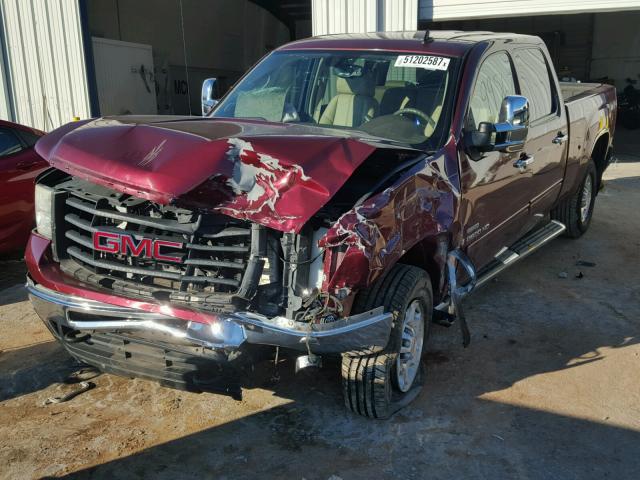 1GTHK636X9F165175 - 2009 GMC SIERRA K25 RED photo 2