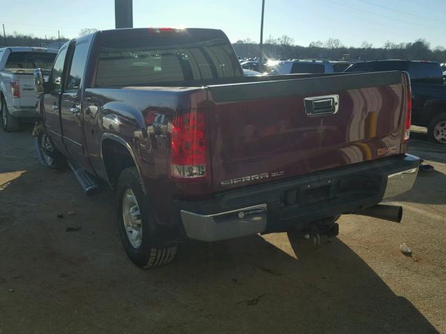 1GTHK636X9F165175 - 2009 GMC SIERRA K25 RED photo 3