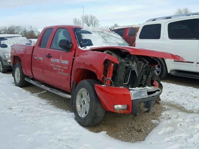 1GCRKSE37BZ102474 - 2011 CHEVROLET SILVERADO RED photo 1