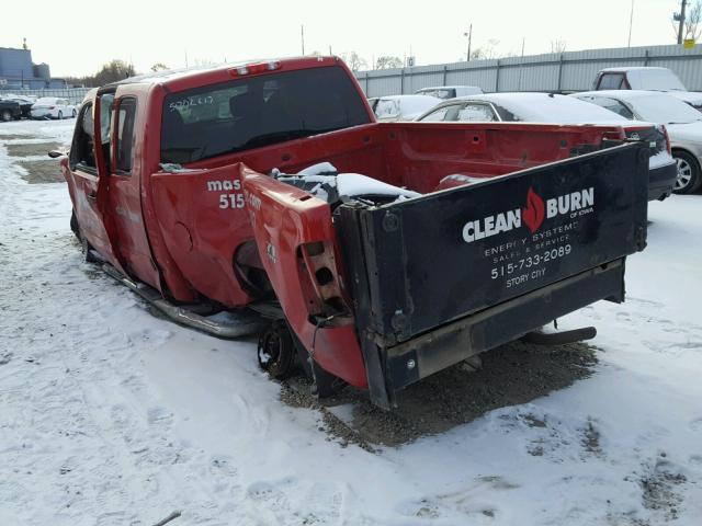 1GCRKSE37BZ102474 - 2011 CHEVROLET SILVERADO RED photo 3