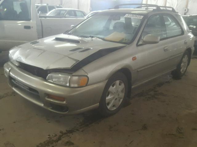 JF1GF48511G802236 - 2001 SUBARU IMPREZA OU SILVER photo 2