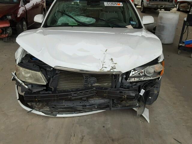 5NPET46C67H251852 - 2007 HYUNDAI SONATA GLS WHITE photo 9