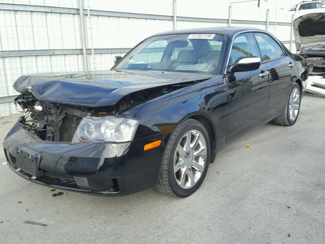 JNKAY41E24M401142 - 2004 INFINITI M45 BLACK photo 2