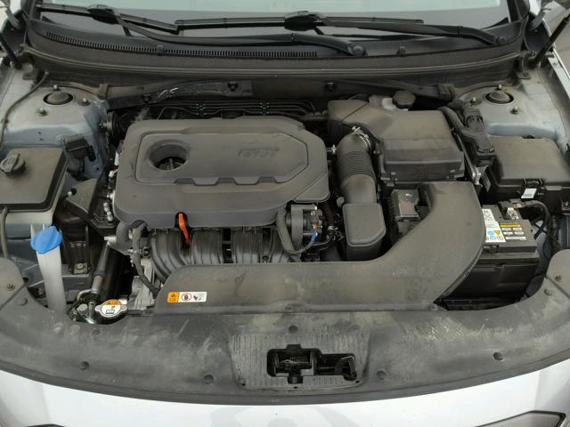 5NPE34AF9GH412065 - 2016 HYUNDAI SONATA SPO GRAY photo 7