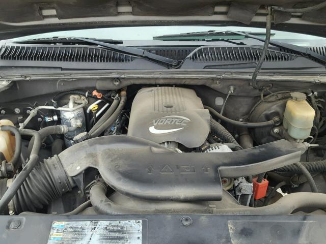 1GNEC16T52J210120 - 2002 CHEVROLET SUBURBAN C GRAY photo 7