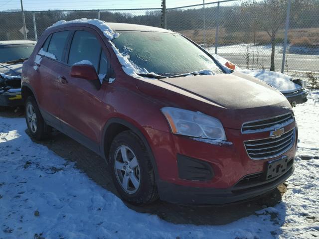 KL7CJPSB0FB199935 - 2015 CHEVROLET TRAX 1LS RED photo 1