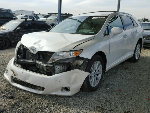 4T3ZA3BB4BU054078 - 2011 TOYOTA VENZA BASE WHITE photo 2