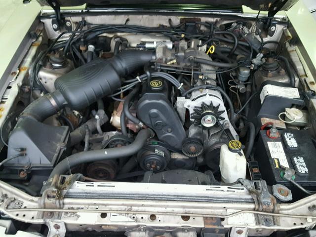 1FACP41A7LF223098 - 1990 FORD MUSTANG LX GRAY photo 7