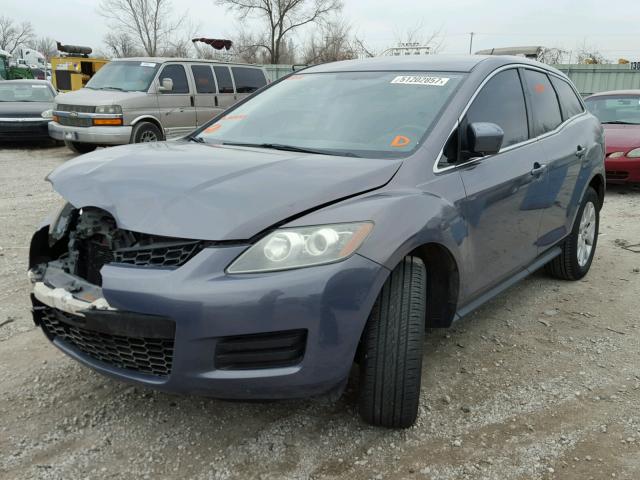 JM3ER293X80211973 - 2008 MAZDA CX-7 GRAY photo 2