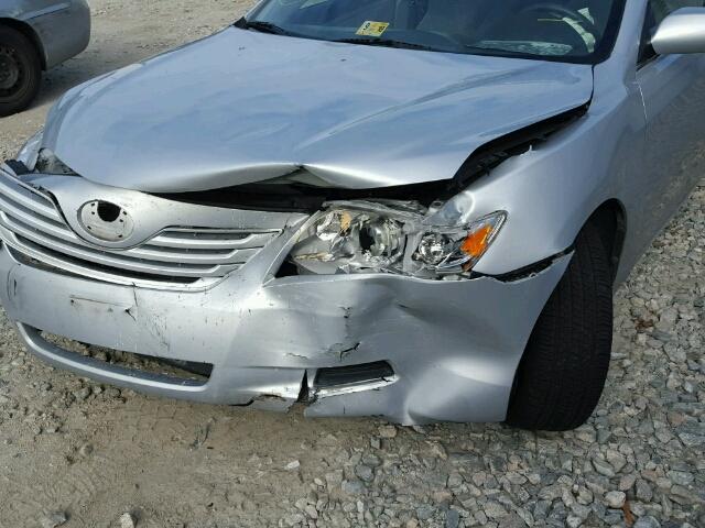 4T1BE46K97U589333 - 2007 TOYOTA CAMRY NEW SILVER photo 9