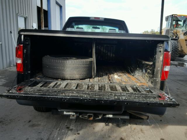 1FTRF14W77KC87832 - 2007 FORD F150 BLACK photo 6