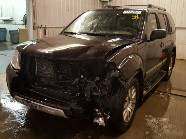 5N1AR1NB6CC629593 - 2012 NISSAN PATHFINDER BLACK photo 2