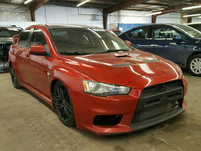 JA3AW56V58U051564 - 2008 MITSUBISHI LANCER EVO RED photo 1