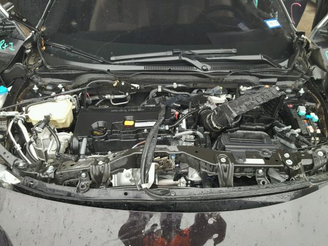 19XFC2F75GE079846 - 2016 HONDA CIVIC EX შავი ფოტო 7