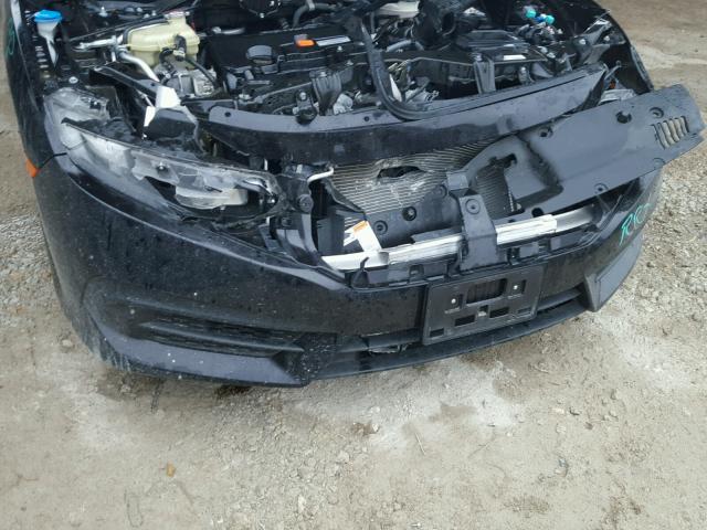 19XFC2F75GE079846 - 2016 HONDA CIVIC EX შავი ფოტო 9