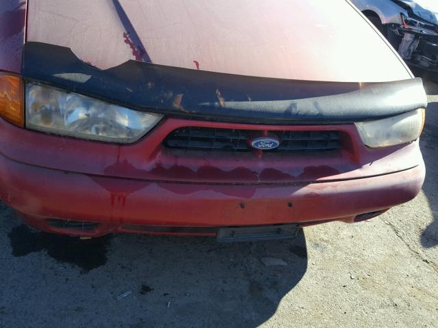 2FMDA5142WBA78585 - 1998 FORD WINDSTAR W RED photo 9