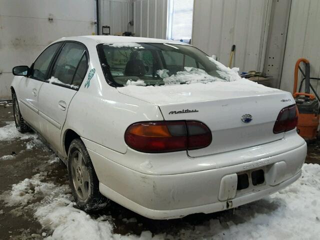 1G1ND52JX3M702054 - 2003 CHEVROLET MALIBU WHITE photo 3