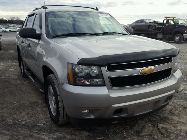 3GNFK12387G115458 - 2007 CHEVROLET AVALANCHE SILVER photo 1