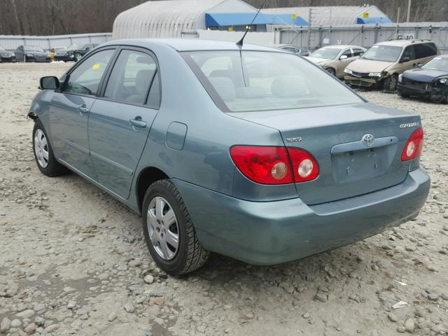 2T1BR30EX6C660573 - 2006 TOYOTA COROLLA CE GREEN photo 3