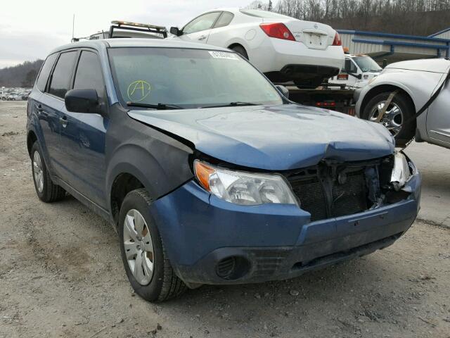 JF2SH61659H708901 - 2009 SUBARU FORESTER 2 BLUE photo 1