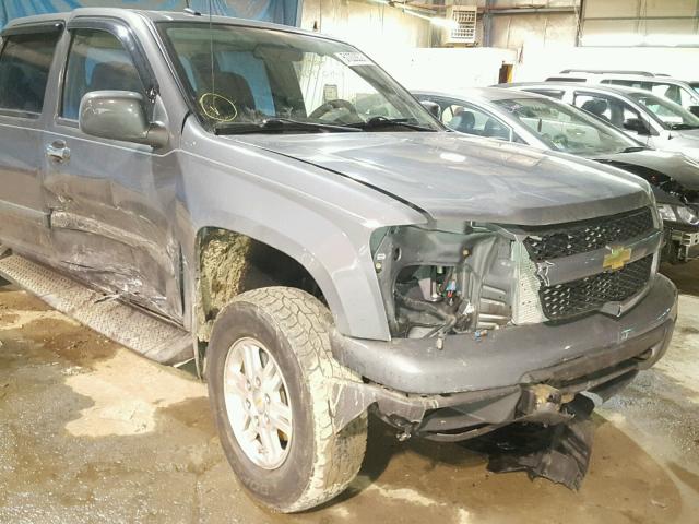 1GCDT13E698103783 - 2009 CHEVROLET COLORADO CHARCOAL photo 9