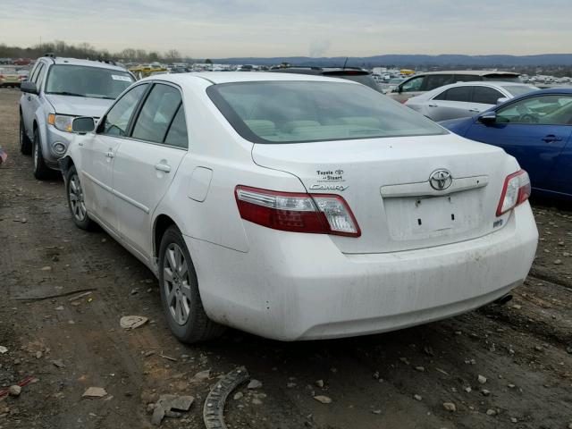 4T1BB46K37U008501 - 2007 TOYOTA CAMRY NEW WHITE photo 3