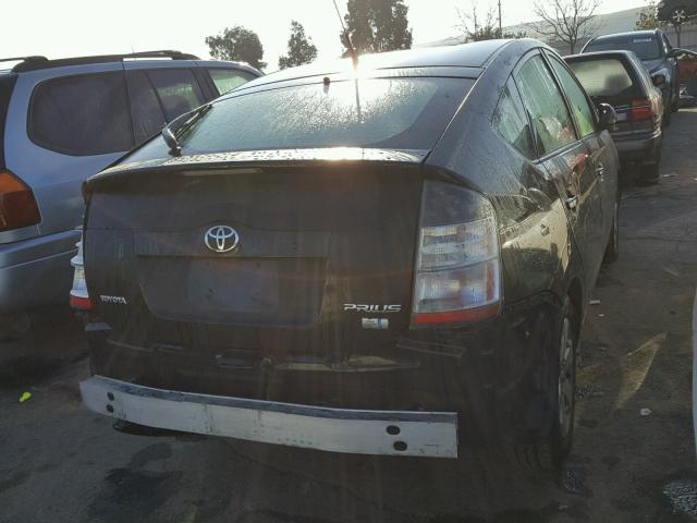 JTDKB20U253031211 - 2005 TOYOTA PRIUS BLACK photo 4