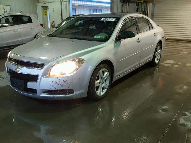 1G1ZA5E11BF348384 - 2011 CHEVROLET MALIBU LS Gümüş foto 2