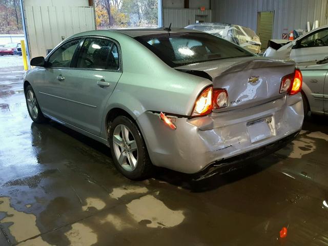 1G1ZA5E11BF348384 - 2011 CHEVROLET MALIBU LS Gümüş foto 3