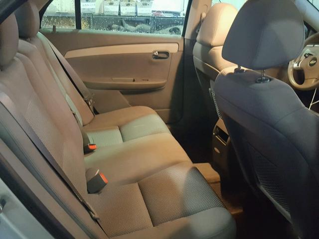 1G1ZA5E11BF348384 - 2011 CHEVROLET MALIBU LS Gümüş foto 6