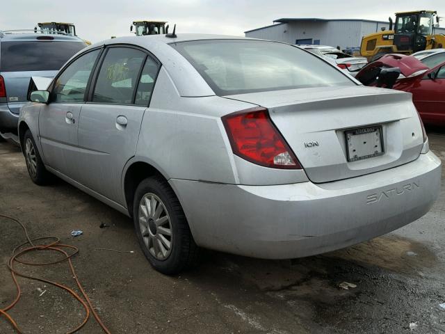1G8AJ55F47Z126924 - 2007 SATURN ION LEVEL SILVER photo 3