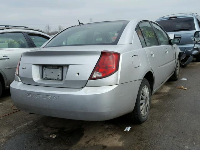 1G8AJ55F47Z126924 - 2007 SATURN ION LEVEL SILVER photo 4