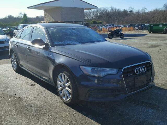 WAUBGAFC3CN017228 - 2012 AUDI A6 PREMIUM GRAY photo 1