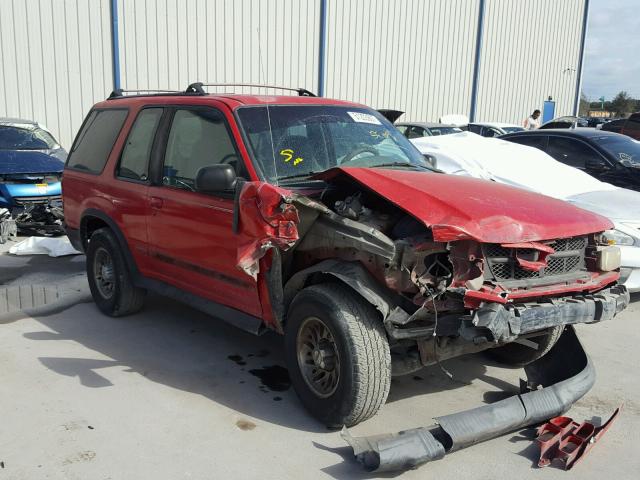 1FMYU22X0XUA09910 - 1999 FORD EXPLORER RED photo 1